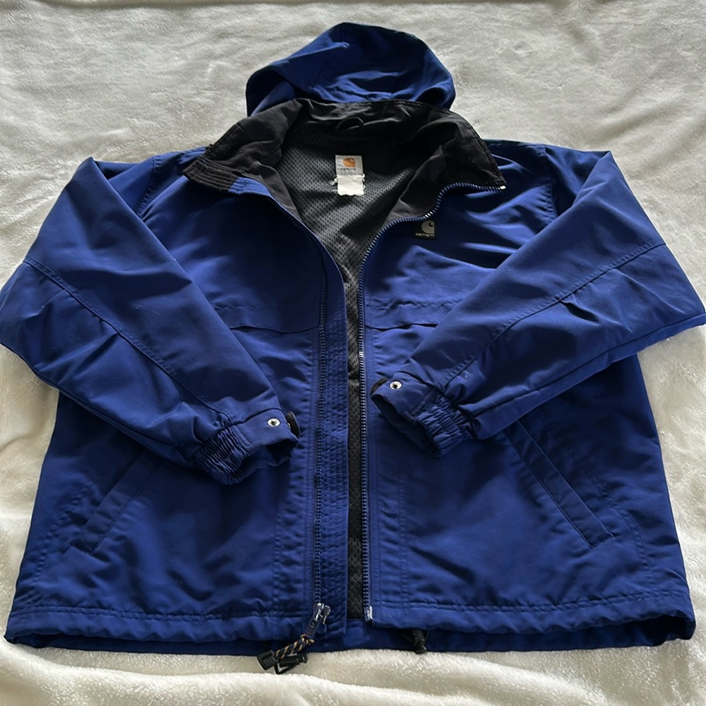 Carhartt blue very nice jacket!